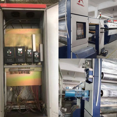Quality  1.5M Automatic Used Plastic Extrusion Machine PP PE Yarn Stretching Production Line factory