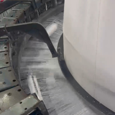 3kw Used Eight Shuttle Circular Loom Machine For Woven Bag