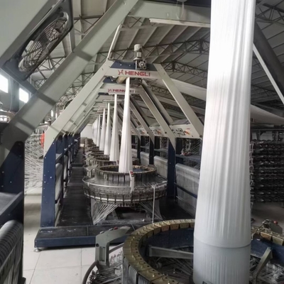 Enam Shuttle Loom digunakan Mesin Loom Bulat Untuk kantong tenunan plastik
