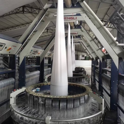 6 Shuttle Used Circular Loom Machine For Woven Bag 0-75rpm