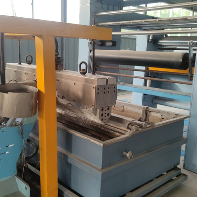 Used Polypropylene PE PP Woven Sack Flat Yarn Extruder Machine