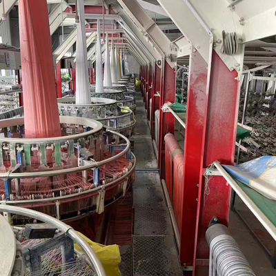 300-400 RPM Universal Digunakan Mesin Loom Lingkaran Untuk Tas Tenun