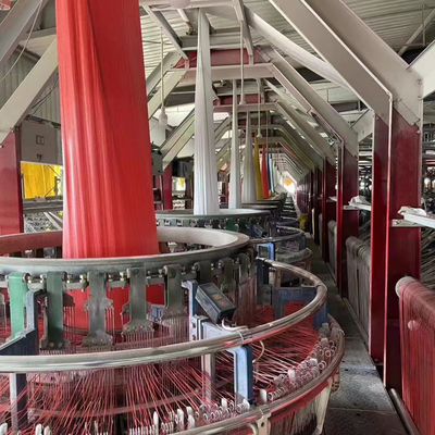 300-400 RPM Universal Digunakan Mesin Loom Lingkaran Untuk Tas Tenun