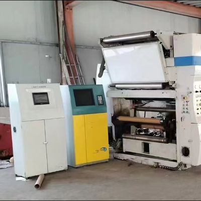 Computer Printing Machine With 5 Colors Automatic Cutting Machine