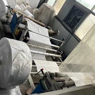 Plastic Automatic Extrusion Coating Machine For Tarpaulin Geo Textiles Container Bags