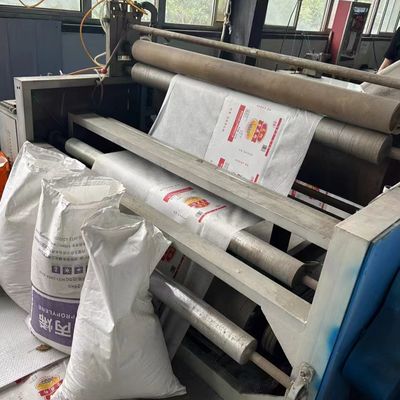 Plastic Automatic Extrusion Coating Machine For Tarpaulin Geo Textiles Container Bags
