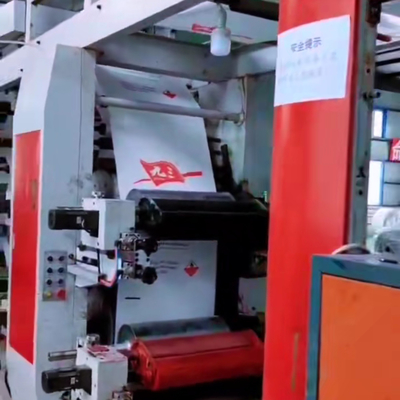 95% Máy in Flexo 8 màu liên tục mới cho túi dệt