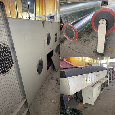 4500kg/24hours Used Plastic Drawing Machine Polypropylene Flat Yarn Tape Extrusion Line
