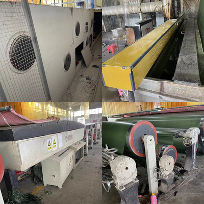 4500kg/24hours Used Plastic Drawing Machine Polypropylene Flat Yarn Tape Extrusion Line
