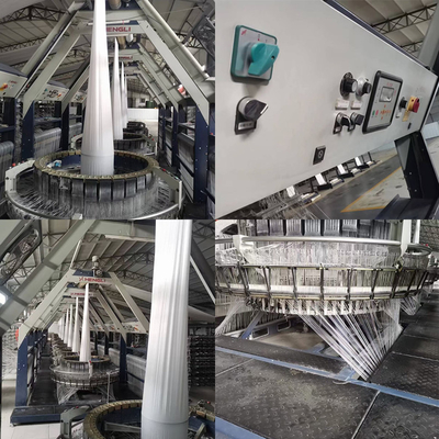 90% New PP Woven Bags Plastic Bag Six Shuttle Circular Loom 180r/Min