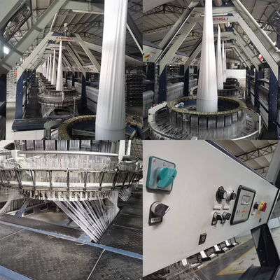 90% New PP Woven Bags Plastic Bag Six Shuttle Circular Loom 180r/Min