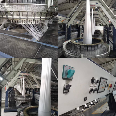 90% New PP Woven Bags Plastic Bag Six Shuttle Circular Loom 180r/Min