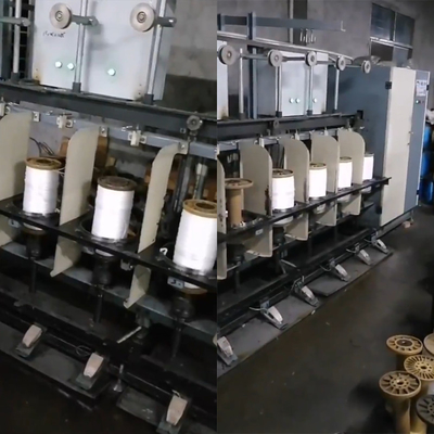 90% New Cotton Mop Yarn Twisting Machine PP PE Yarn Twister Machine 3000r/Min