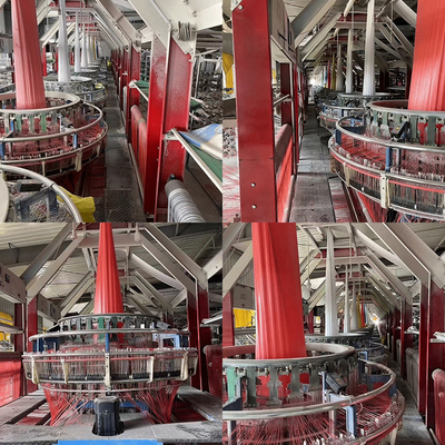 Used Middle Six Shuttle Circular Loom For FIBC Bags Woven Bags