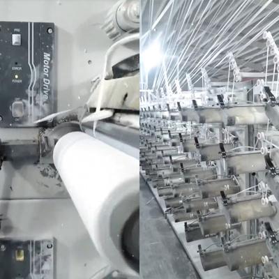 280m/Min Second Hand Stretch Film Extruder Bobbin Winding Machine Untuk Garment Extrusion Line