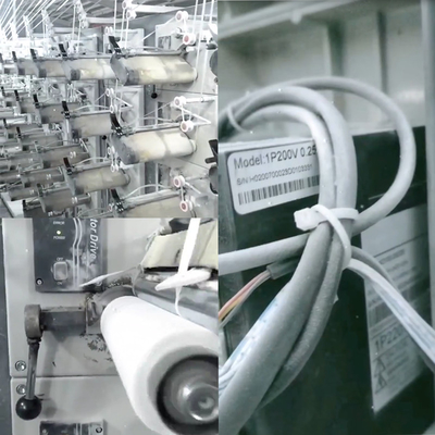 280m/Min Second Hand Stretch Film Extruder Bobbin Winding Machine Untuk Garment Extrusion Line