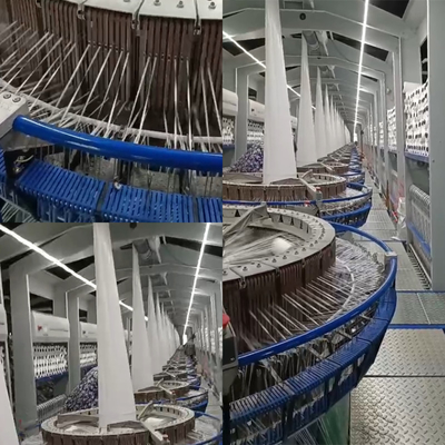 Second Hand 6 Shuttle Circular Loom Machine For PP Woven Sack