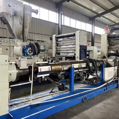 110KW سرعت بالا 1.3M استفاده شده دستگاه Extrusion PP PE دستگاه Extruder رشته صاف