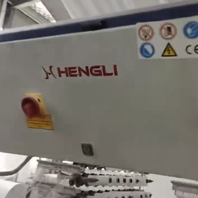 Dipakai Hengli 850 Model Mesin Loom Bulat Untuk Tas Tenun 0-75rpm Motor Drive Langsung