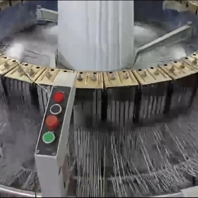 Dipakai Hengli 850 Model Mesin Loom Bulat Untuk Tas Tenun 0-75rpm Motor Drive Langsung