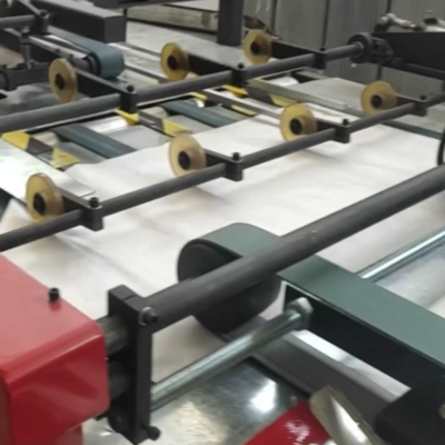 Used Automatic Cutting Sewing Machine for PP Woven Bags 220V